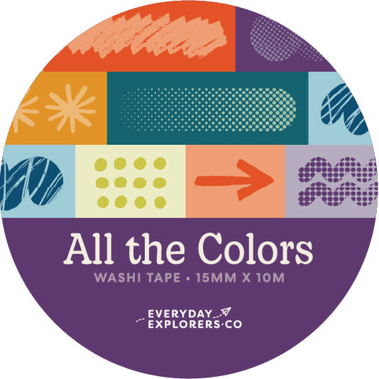 All the Colors - 15mm Washi Tape