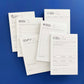 This Month - 4x6 in. Notepad