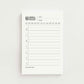 This Week - 4x6 in. Notepad