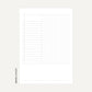 Format Series Journals: Schedule - A5 Journal