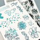 Lines & Dots by Felicitas Mayer - 4x6 Clear Stamp Set