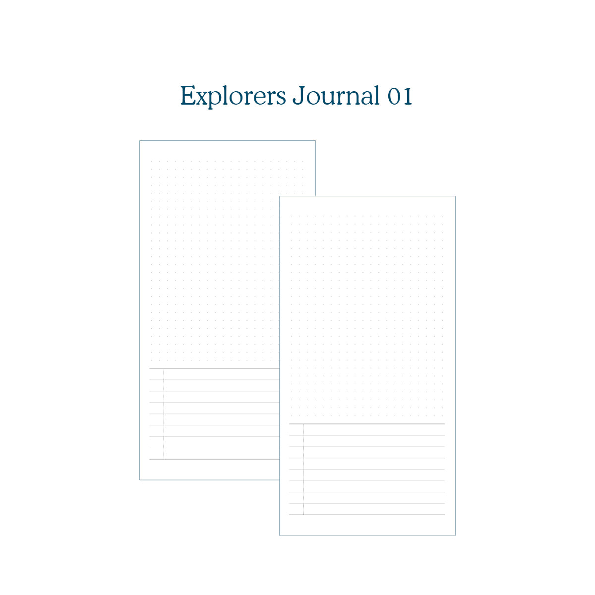 Explorers Journal 01 - TN Insert