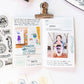Summer Scenes - 4x6 Clear Stamp Set